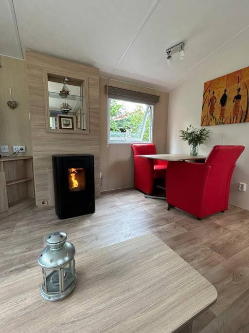 Chalet De Bult White 2 Persons Экстерьер фото